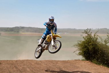 Windsberg, Almanya - 29 Haziran 2019 Motocross eğitimi Windsberg Almanya