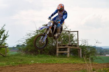 Windsberg, Almanya - 29 Haziran 2019 Motocross eğitimi Windsberg Almanya