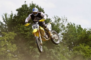 Windsberg, Almanya - 29 Haziran 2019 Motocross eğitimi Windsberg Almanya