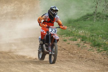 Warching, Almanya - 29 Haziran 2019 Motocross eğitimi