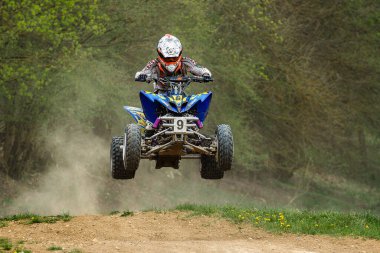 Warching, Almanya - 29 Haziran 2019 Motocross eğitimi
