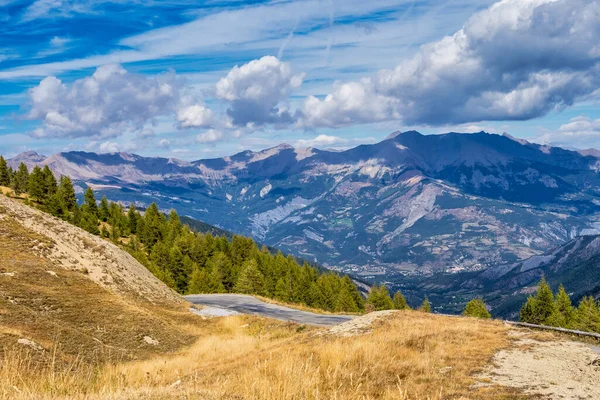 Paisaje Alpino Los Alpes Franceses Col Allos Provenza Alpes Parque — Foto de Stock