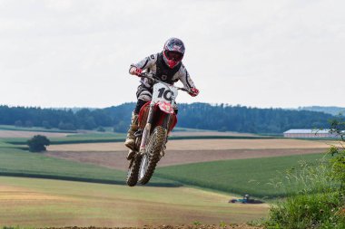 Windsberg, Almanya - 29 Haziran 2020 Motocross eğitimi Windsberg Almanya
