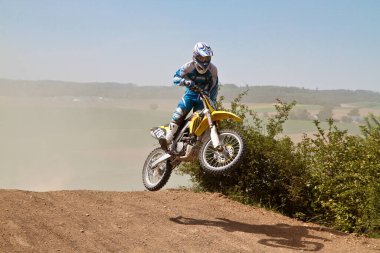Windsberg, Almanya - 29 Haziran 2020 Motocross eğitimi Windsberg Almanya