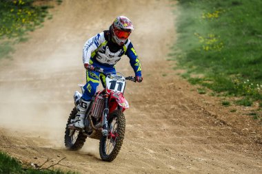 Warching, Almanya - 29 Haziran 2020 Motocross eğitimi