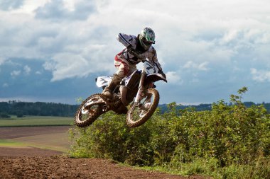Windsberg, Almanya - 29 Haziran 2020 Motocross eğitimi Windsberg Almanya
