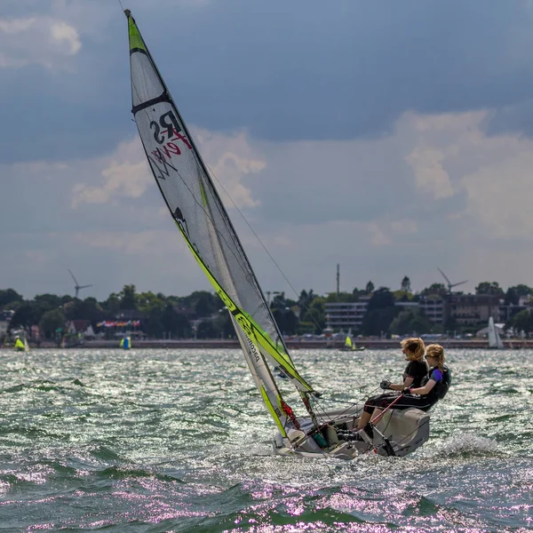 Travemuende Germania Luglio 2018 Settimana Della Vela Travemuende Germania — Foto Stock