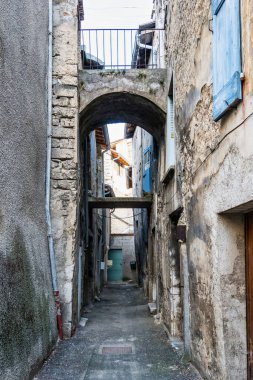 Vercors Doğal Parkı 'nda Chatillon en Diois, Diois, Drome, Fransa Avrupa' da