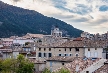 Vercors Doğal Parkı 'nda Chatillon en Diois, Diois, Drome, Fransa Avrupa' da