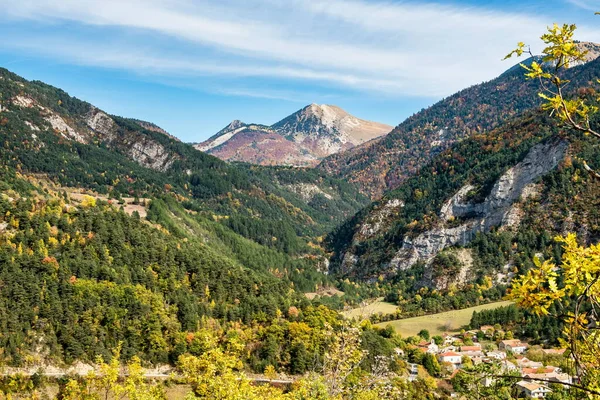 Fransız Kırsalında Treschenu Creyers Vercors Yükseklikleri Marly Hills Fransa Daki — Stok fotoğraf