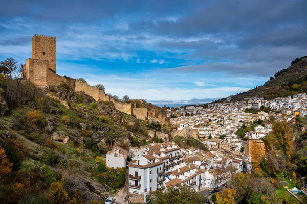 Vista Sul Castello Yedra Nella Città Cazorla Provincia Jaen Andalusia — Foto Stock