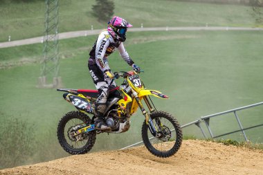 Warching, Almanya - 29 Haziran 2019 Motocross eğitimi