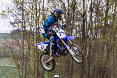 Warching, Almanya - 29 Haziran 2019 Motocross eğitimi