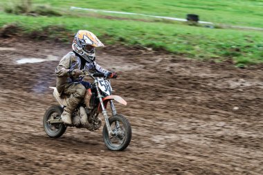 Windsberg, Almanya - 29 Haziran 2019 Motocross eğitimi Windsberg Almanya