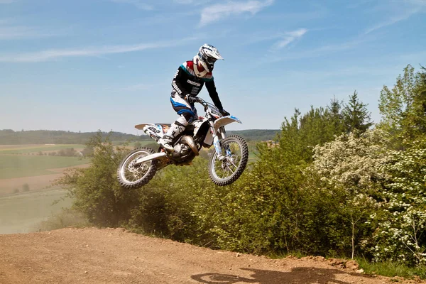 Windsberg, Almanya - 29 Haziran 2019 Motocross eğitimi Windsberg Almanya