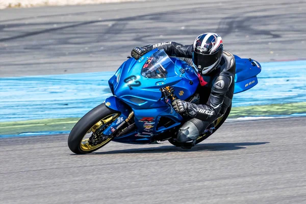 Hockenheim Alemanha Junho 2019 Treinamento Corrida Motocicleta Baden Wurttemberg Race — Fotografia de Stock