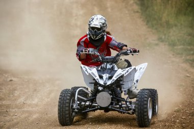 Warching, Almanya - 29 Haziran 2019 Motocross eğitimi