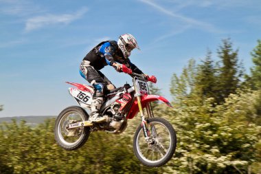 Windsberg, Almanya - 29 Haziran 2019 Motocross eğitimi Windsberg Almanya