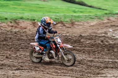 Windsberg, Almanya - 29 Haziran 2019 Motocross eğitimi Windsberg Almanya