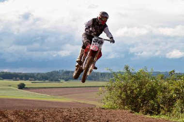 Windsberg, Almanya - 29 Haziran 2019 Motocross eğitimi Windsberg Almanya