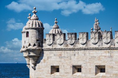 Belem Tower is a fortified tower located in the civil parish of Santa Maria de Belem in Lisbon, Portugal, Europe