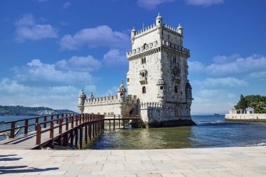 Belem Tower is a fortified tower located in the civil parish of Santa Maria de Belem in Lisbon, Portugal, Europe