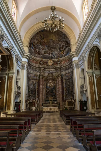 Dubrovnik Croatia Jun 2020 Baroque Building Assumption Cathedral Dubrovnik Croatia — Stock Photo, Image