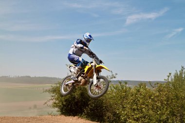Windsberg, Almanya - 29 Haziran 2019 Motocross eğitimi Windsberg Almanya