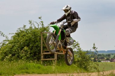 Windsberg, Almanya - 29 Haziran 2019 Motocross eğitimi Windsberg Almanya