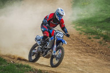 Warching, Almanya - 29 Haziran 2019 Motocross eğitimi