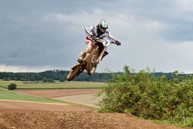 Windsberg, Almanya - 29 Haziran 2019 Motocross eğitimi Windsberg Almanya