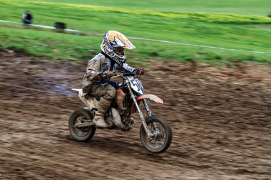 Windsberg, Almanya - 29 Haziran 2019 Motocross eğitimi Windsberg Almanya