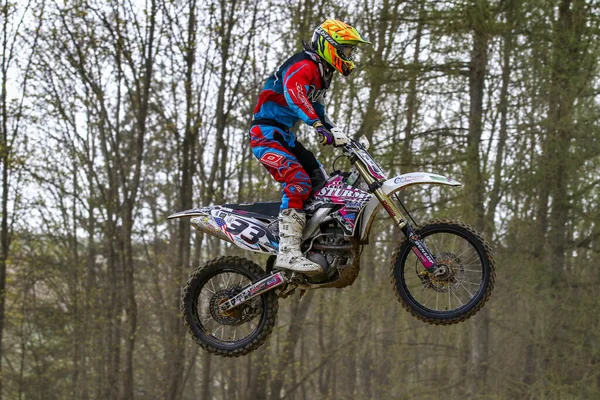 Warching Almanya Haziran 2019 Motocross Eğitimi — Stok fotoğraf