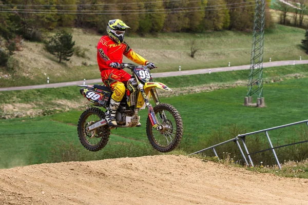 Warching Germany June 2019 Motocross Training Warching Germany — Stock Photo, Image