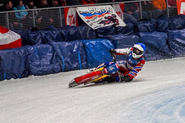 Inzell Germany March 2019 World Ice Speedway Championship Sport Returns — Stock Photo, Image