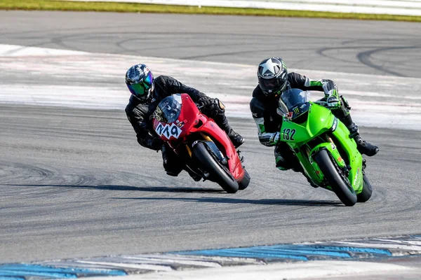 Hockenheim Allemagne Juin 2019 Entraînement Course Moto Centre Course Baden — Photo