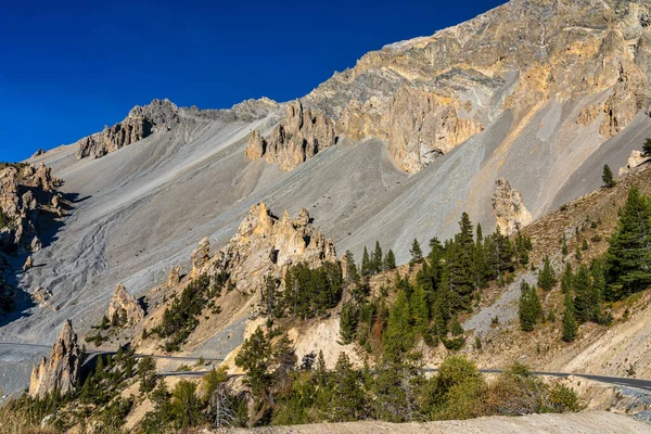 The Deserted Casse and the Izoard Pass in the french Alps, France in Europe
