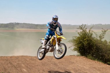 Windsberg, Almanya - 29 Haziran 2019 Motocross eğitimi Windsberg Almanya