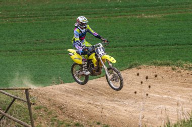Warching, Almanya - 29 Haziran 2019 Motocross eğitimi