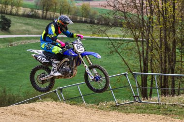 Warching, Almanya - 29 Haziran 2019 Motocross eğitimi
