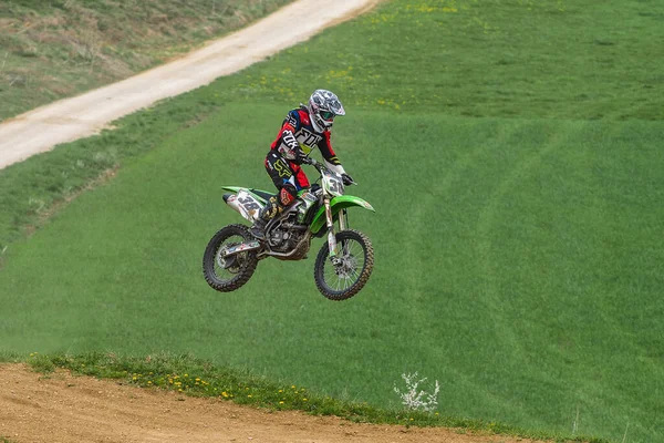 Warching, Almanya - 29 Haziran 2019 Motocross eğitimi