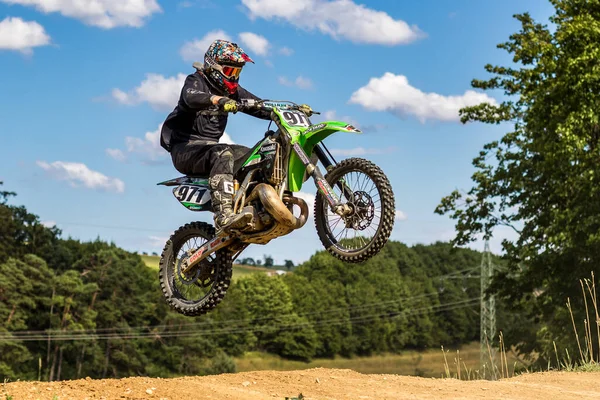 Warching, Almanya - 29 Haziran 2019 Motocross eğitimi