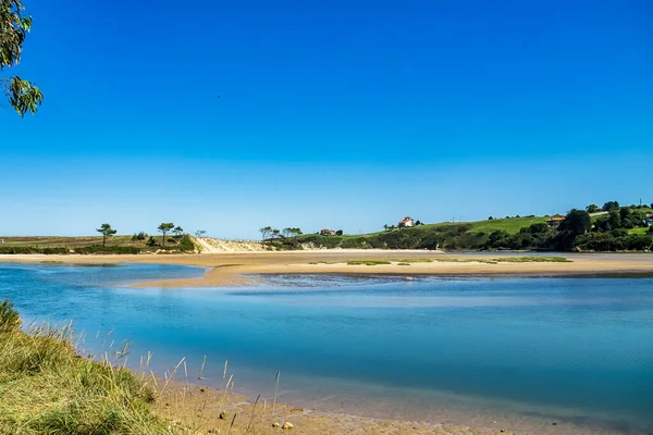 Oyambre doğal parkı San Vicente de la Barquera, Cantabria, İspanya Avrupa 'da