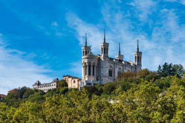 Notre-Dame Fourviere Bazilikası, La Basilique Notre Dame de Fourviere Lyon, Fransa, Avrupa