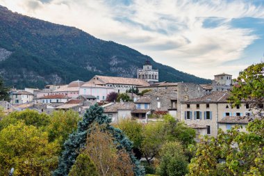 Vercors Doğal Parkı 'nda Chatillon en Diois, Diois, Drome, Fransa Avrupa' da
