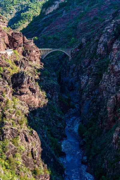 Gorges Daluis Chocolate Canyon Zoals Het Wordt Genoemd Door Lokale — Stockfoto