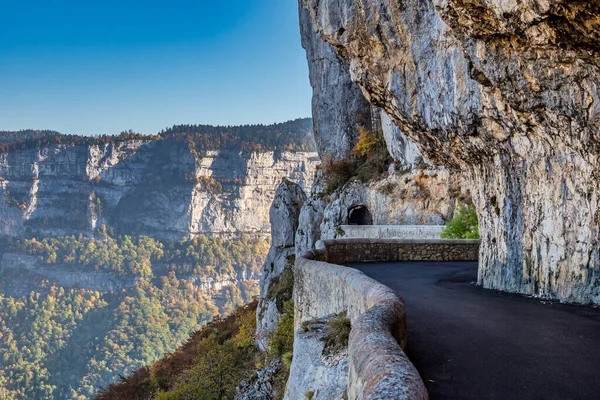 Vercors 'un Fransa' daki manzarası - Combe Laval, Col del la Machine, Fransa, Avrupa