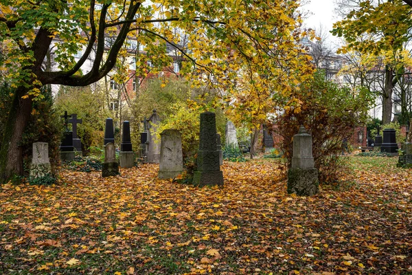 Monaco Baviera Germania Nov 2020 Veduta Del Famoso Cimitero Vecchio — Foto Stock