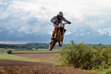 Windsberg, Almanya - 29 Haziran 2019 Motocross eğitimi Windsberg Almanya