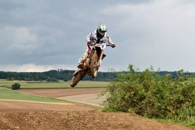 Windsberg, Almanya - 29 Haziran 2019 Motocross eğitimi Windsberg Almanya